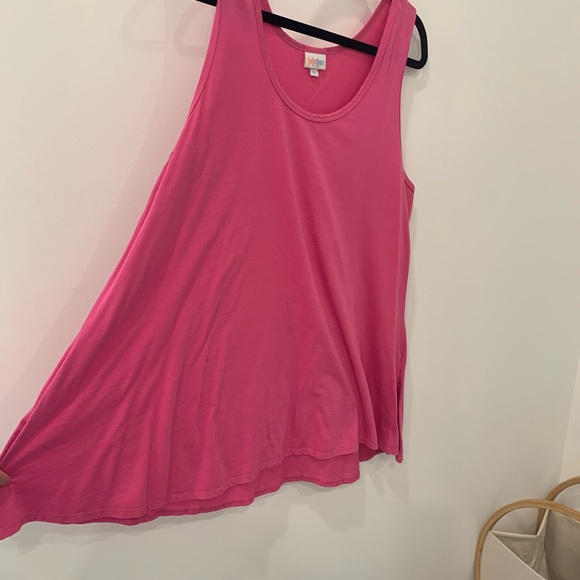 LuLaRoe Kristine tank pink 2XL - Picture 2 of 5